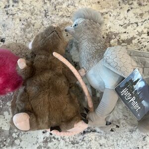 Warner Bros. Harry Potter Plush Toy Set - Brown and Gray